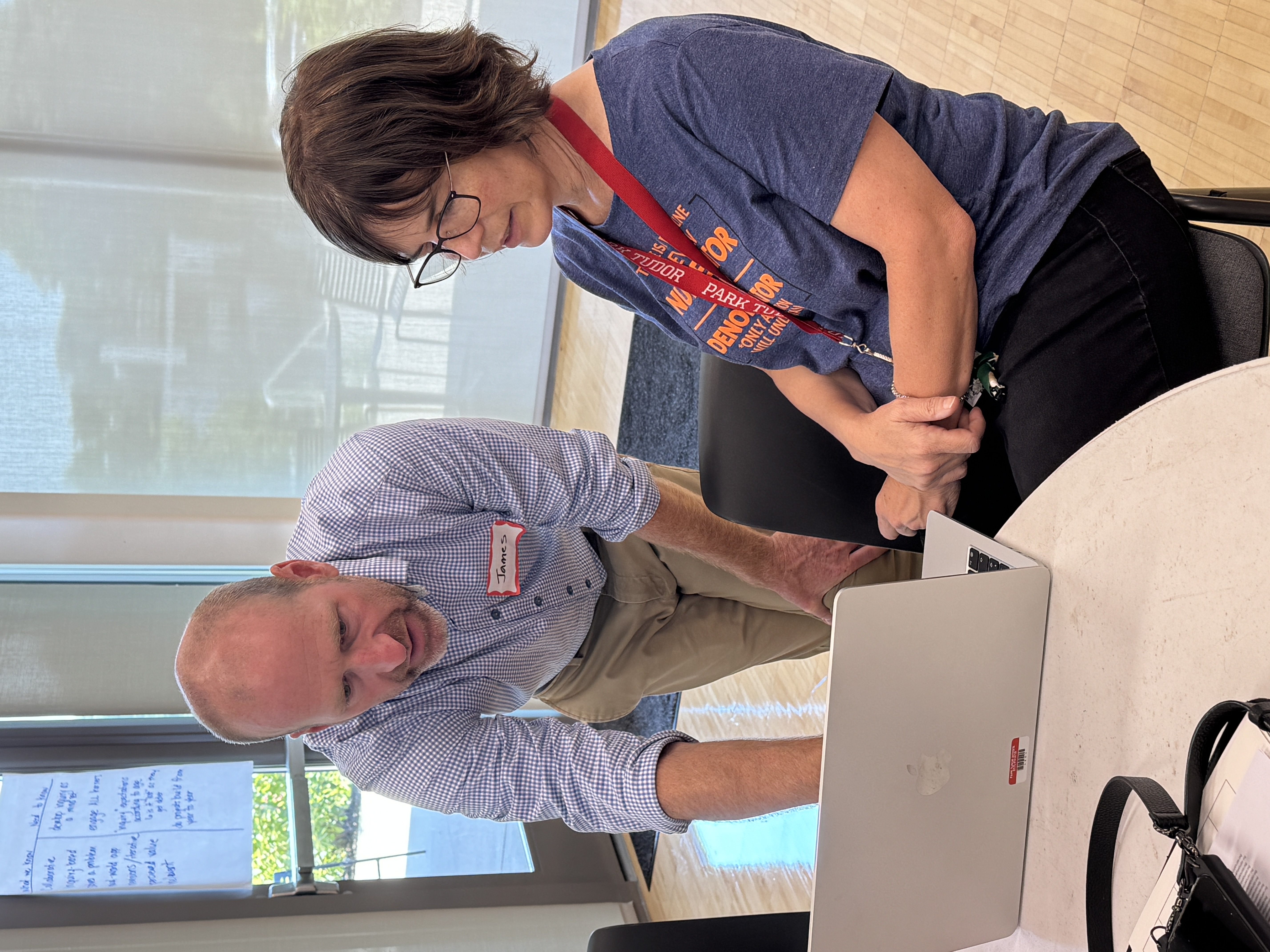 National Faculty member James Fester at a PBL workshop