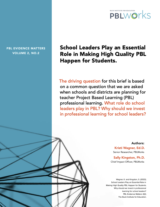 School Leaders and PBL