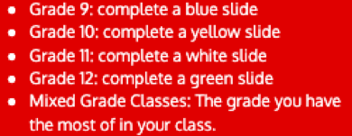 color guide by grade level