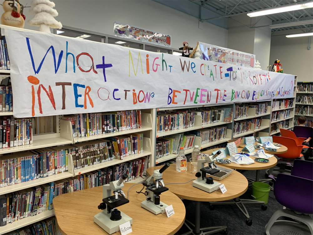 banner promoting a PBL project