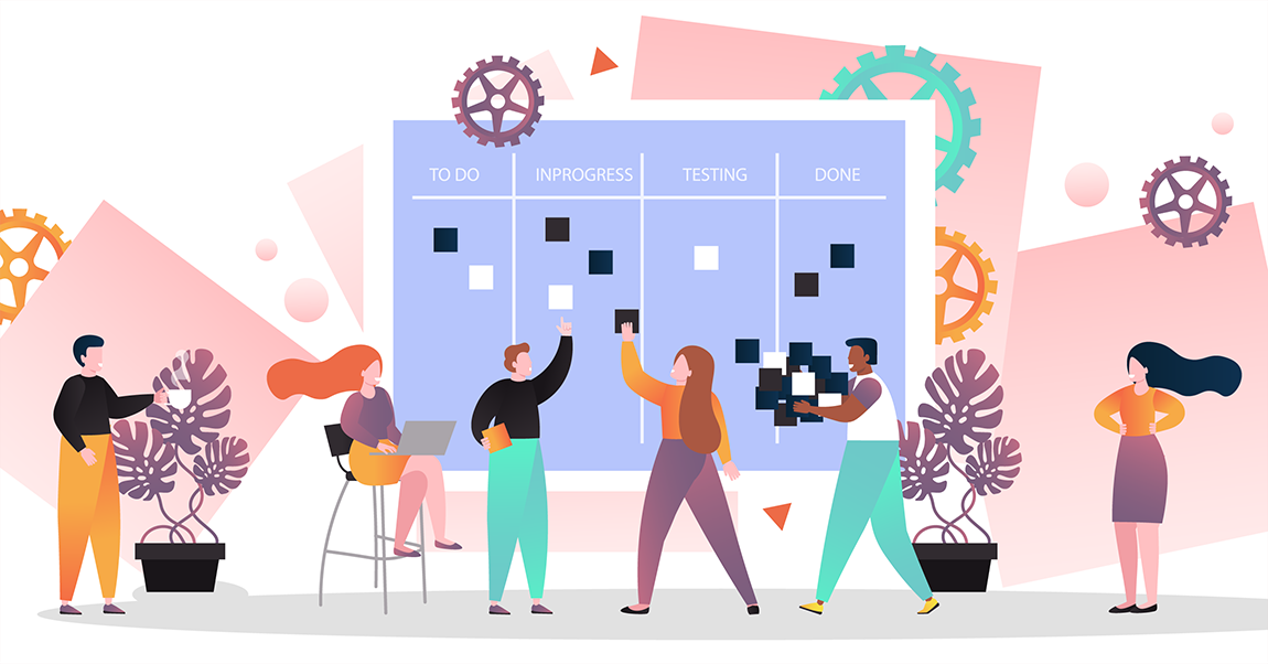 scrum illustration