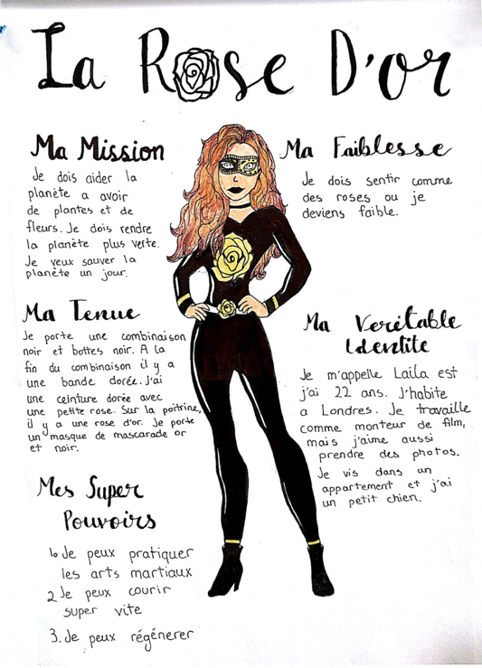 French female super hero