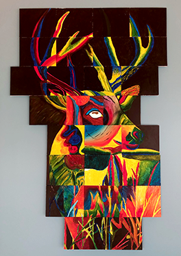 BIE buck painting