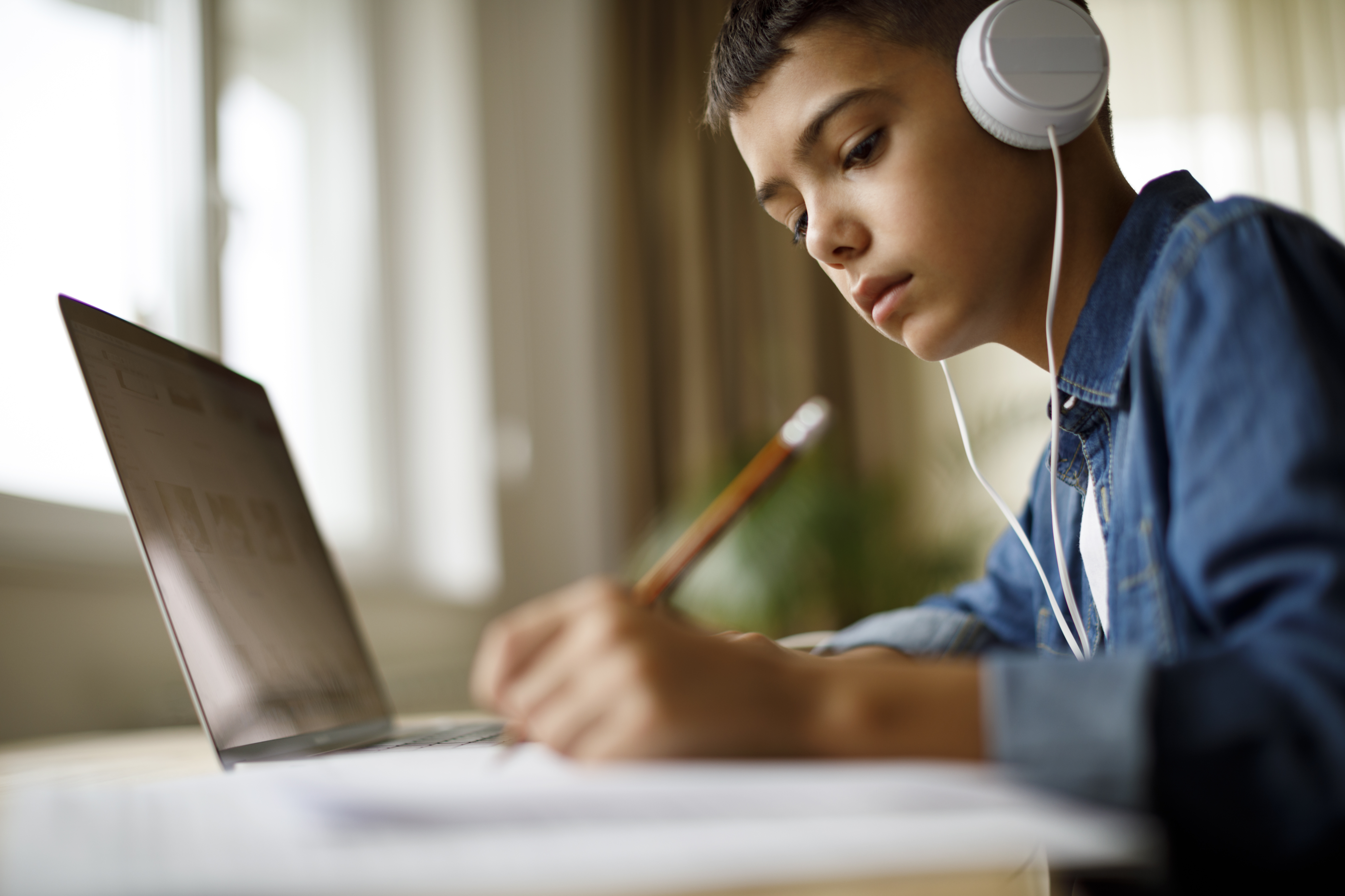 boy headphones