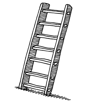 illustration of ladder