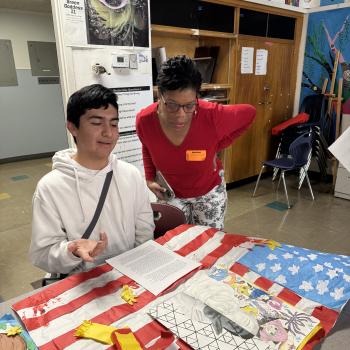 Board visits a school in Oakland CA