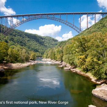 West Virginia’s first national park, New River Gorge