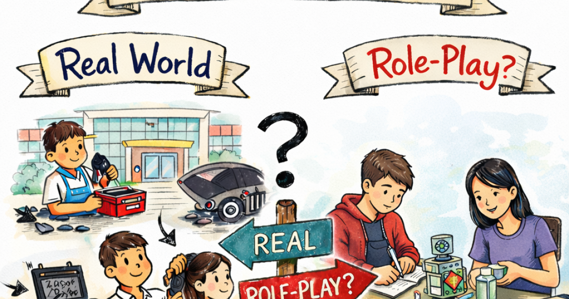 real world or role play