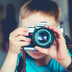 Kid with camera