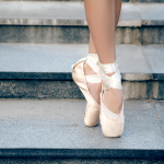 Ballerina feet en pointe